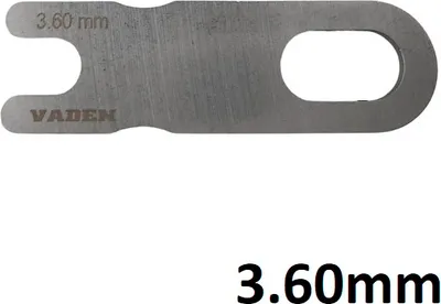 Obrázok produktu pre Vyrovnávacia doska pre nastavenie vzdialenosti vstrekovačov Volvo 3,60 mm | VAD130005033