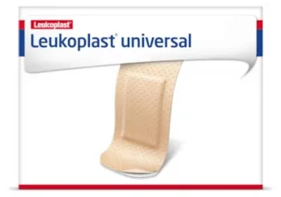 Produktbild von Leukoplast Wundpflaster universal, 7,2 x 2,8 cm, hautfreundlich | Packung (100 Pflaster)