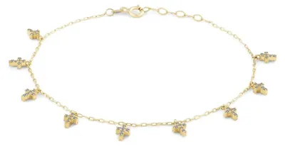Produktbild von SuzanGold Goldarmband Damen Echtgold Amen Armband aus 375 Gelbgold