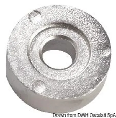 Zdjęcie produktu dla Aluminium pierścień anoda 24 x 15 mm Osculati 43.260.31