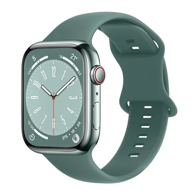 Obrázok produktu pre BStrap Smooth Silicone remienok na Apple Watch 38/40/41mm, beedle green