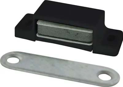 Produktbild von MACO Magnetschnapper M2 inkl. Gegenstück, Haltekraft 4kg, Kunststoff schwarz
