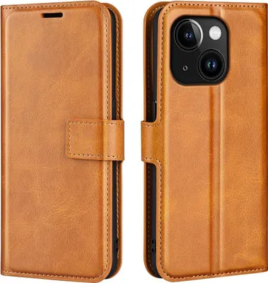 Produktbild von iPhone 15 Plus Hülle - Coverup Deluxe Klapphülle - Braun