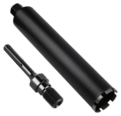 Diamantbohrkrone Ø 82 mm, SDS-MAX-Adapter, 420 mm