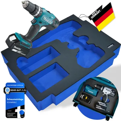 Produktbild von SCHWÄBLE® Schaumeinlage Schaumstoffeinlage für Makita Schlagbohrschrauber DHP453