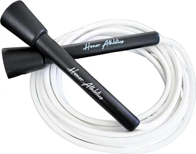 Immagine prodotto di Corda da salto Speed Rope - Migliore per l'allenamento cardiofitness doppio sotto Boxe MMA - Regolabile 3 m - Corda da salto con Honor Athletics