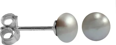 Produktbild von Ohrstecker 925 Sterling Silber mit Süßwasserzuchtperle in verschiedenen Farben Farbe - Silber