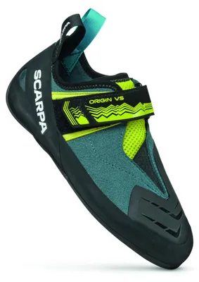 Produktbild von Scarpa Origin VS - Herren Kletterschuhe - Petrol-Lime Petrol-Lime 43,5