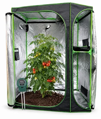 Produktbild von Growbox 160×120×205 cm mit 3?in?1 Bodenmessgerät – Indoor Zuchtzelt lichtdicht