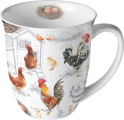 Produktbild von Ambiente Becher Hühnchen RM 0,4 l