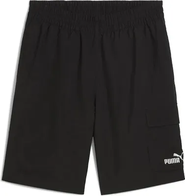Image de Puma ESS No. 1 Logo Woven Cargo Shorts 9' - noir, Taille:L