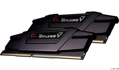 Produktbild von G.Skill Ripjaws V F4-3600C16D-16GVKC, 16 GB, 2 x 8 GB, DDR4, 3600 MHz, 288-pin DIMM