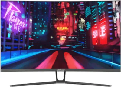 Obrázok produktu pre Dahua 32" herný zakrivený monitor, 32" Full HD, VA,1920x1080, 165 Hz, doba odozvy 1 ms, 300 nitov, adaptívna synchronizácia, bezrámčekový, HDMI, DP, 1500R