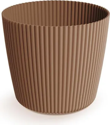 Produktbild von Prosperplast Blumentopf MILLY ROUND Ziegeloptik 14,6 cm