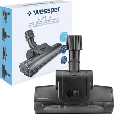 Produktbild von Wessper Turbodüse Universal mit rotierenden Bürsten Ersatz für AEG Bosch Siemens Miele Staubsauger 30-37mm Saugrohr