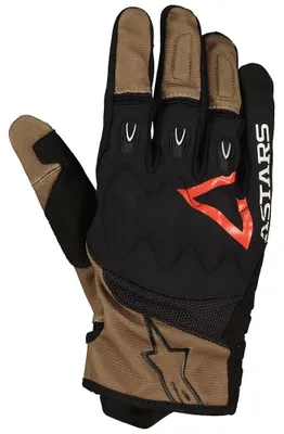 Immagine prodotto di Guanti da motocross Alpinestars Techdura, nero/grigio/rosso, 2XL