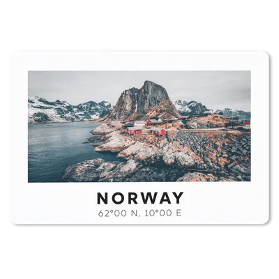 Produktbild von MuchoWow® Mauspad Mousepad Norwegen - Gletscher - See 27x18 cm - Mousepads - Maus Mat - Pad - Mausunterlage - Büroartikel - Desk Matten