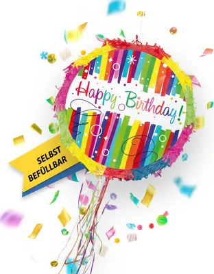 Produktbild von Kopie von Pinata Bunte Happy Birthday #1