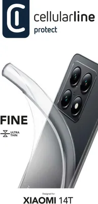 Produktbild von Cellularline Fine - Xiaomi 14T, Cover, Xiaomi, 14T, 16,9 cm (6.67"), Transparent
