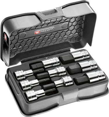 Obrázok produktu pre Facom Schraubendreheinsaetze 1/2Z 6-Kant 9tl