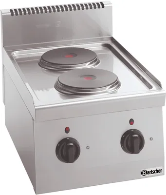 Produktbild von Bartscher Elektroherd 600 2PLTG