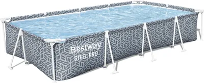 Obrázek produktu pro Bestway® Steel Pro™ Frame Pool bez čerpadla 366 x 201 x 66 cm, obdélníkový tvar listu