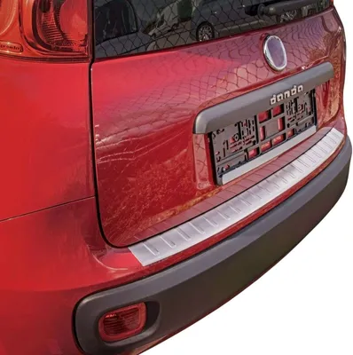 Image de Inox Mat Protection Pare-Chocs pour Panda de Fiat 312/319 à partir de 2012 Avec