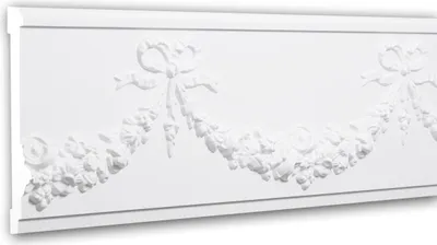 Produktbild von PROFHOME 151380 Wand- und Friesleiste Stuckleiste Zierleiste Friesleiste 2 m