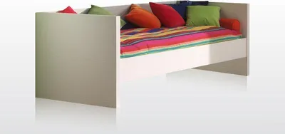 Produktbild von Bett Kojenbett Lara MDF Weiß 90x200 cm
