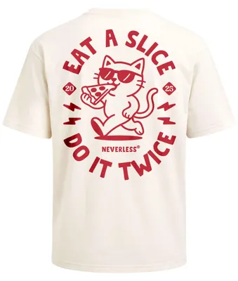 Produktbild von Herren T-Shirt - Eat a Slice - Oversized Relaxed Fit Sommer Fashion Streetstyle Neverless®