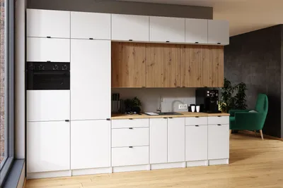 Obrázek produktu pro Kuchyňská linka JANISA 320cm Bílá + dub artisan