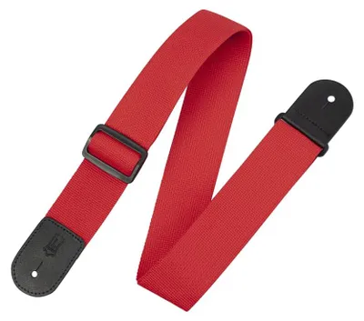 Produktbild von Levys Leathers M8POLY-RED 2" Poly Gitarrengurt Rot