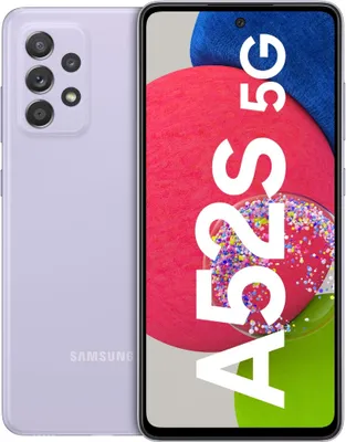 Produktbild von Samsung Galaxy A52s 5G SM-A528B, 16,5 cm (6.5"), 8 GB, 256 GB, 64 MP, Android 11, Violett
