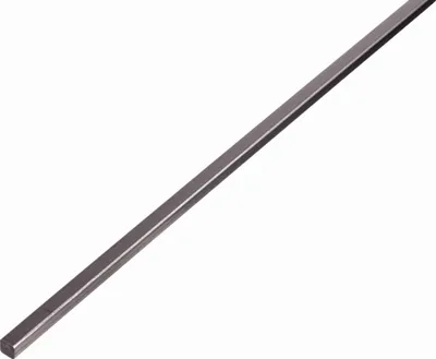 Produktbild von Alberts® Vierkantstange, Stahl roh, versch. Größen-2 m-6 x 6 mm