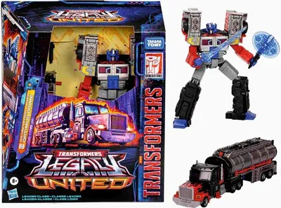 Produktbild von Transformers Legacy United Leader-Klasse G2 Universe Laser Optimus Prime Action-Figur