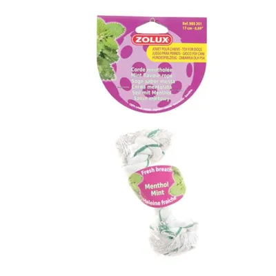 Image de ZOLUX Jouet pour chien noeud menthe 17cm, Z980301