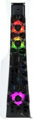 Produktbild von Konix 61889000051, Kühlgebläse, PlayStation 5 Slim, Schwarz, Multi, 3 Lüfter, 400 mm