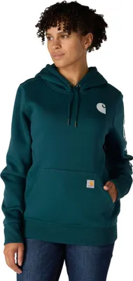 Immagine prodotto di Carhartt 102791 Iconica felpa con logo Clarksburg  Greenstone XL
