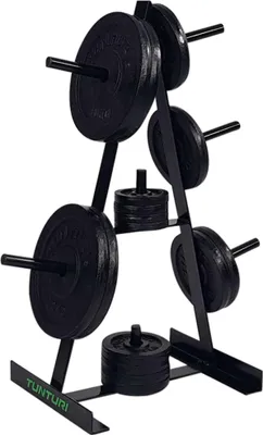 Produktbild von Tunturi Disc Standard - Gewichtsscheibe Standard - Schwarz - 30 mm