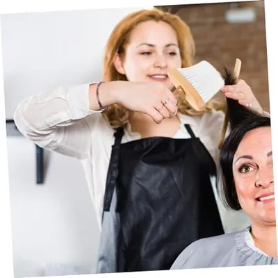 Produktbild von 3 Stück Nackenpinsel für Friseure mit weichen Borsten zur schnellen Haarentfernung bei Haarschnitten und im Salon