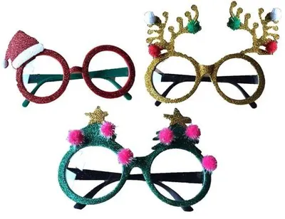 Image de Paire de lunettes festive effet brillant