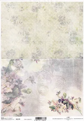 Immagine prodotto di ITD carta di riso decoupage tecnica tovagliolo di carta morbida, viola, punti R2179