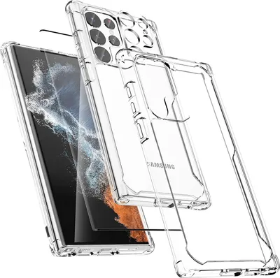 Produktbild von Hülle + Gehärtetes Glas Für Samsung Galaxy S22 Ultra