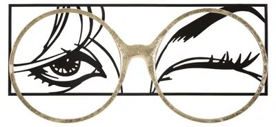Immagine prodotto di Mauro Ferretti Pannello in ferro Eyewear, 89,5x3,8x41,3 cm