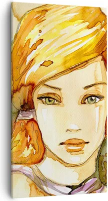 Produktbild von Bild auf Leinwand - Leinwandbild - Frau Sommer Blume - 55x100cm - Wand Bild - Wanddeko - Wandbilder - Leinwanddruck - Bilder - Kunstdruck - Wanddekoration - Leinwand bilder - Wandkunst - PA55x100-3538