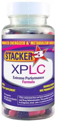 Produktbild von Stacker Stacker 3 XPLC 100 Kapseln / Thermogene Fatburner / Fettverbrenner