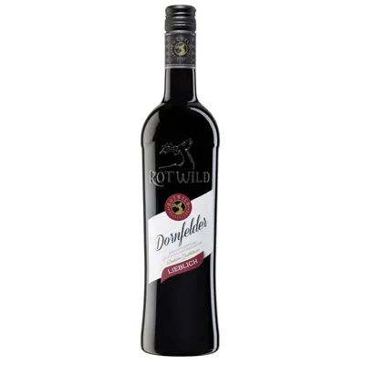 Obrázok produktu pre Rotwild Dornfelder sladké korenisté červené víno Rheinhessen 750ml