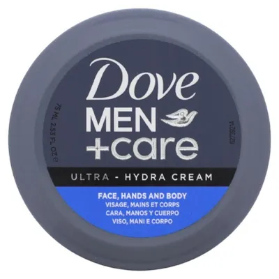 Produktbild von 6 x Dove Men + Care Ultra Hydra Cream Gesicht Hände & Körper je 75ml Feuchtigkeitscreme