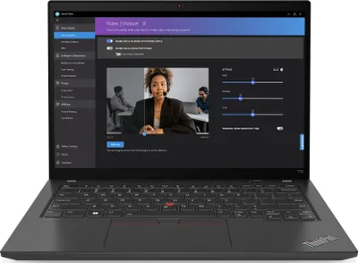 Produktbild von LENOVO 21HD00DLGE  ThinkPad T14 G4 Intel Core i7-1355U 35,56cm 14Zoll WUXGA 32GB 1TB SSD UMA W11P WWAN 4G Black TopSeller