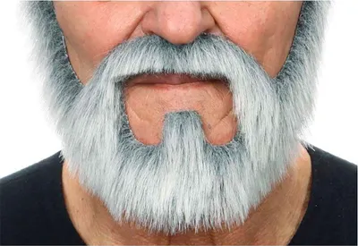 Immagine prodotto di Mamma Barba e Baffi Grigio Grigio Taglia Unica